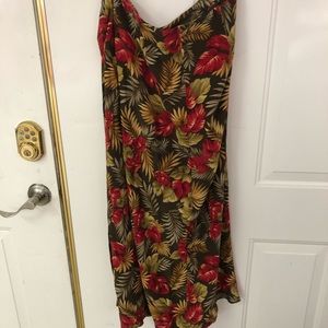Liz Claiborne 2 piece top/wrap around skirt.